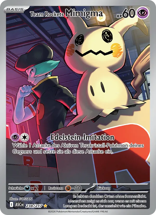 Team Rockets Mimigma, Erhabene Helden 238