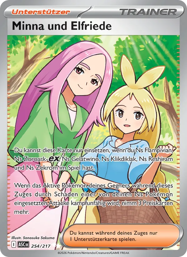 Minna und Elfriede, Erhabene Helden 254