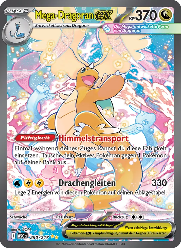 Mega-Dragoran-ex, Erhabene Helden 290