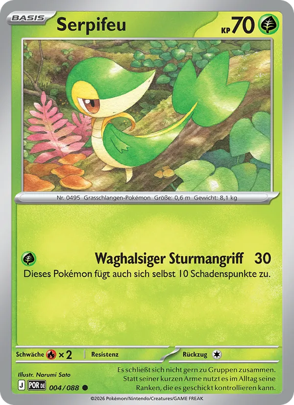 Serpifeu, Optimale Ordnung 004