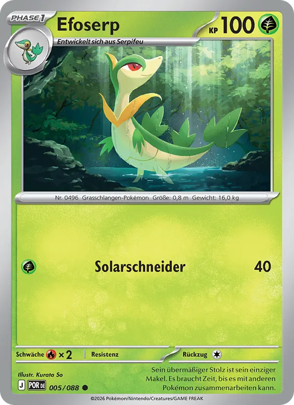 Efoserp, Optimale Ordnung 005
