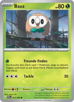 Bauz, Optimale Ordnung 010