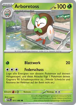 Arboretoss, Optimale Ordnung 011