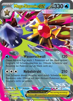 Mega-Starmie-ex, Optimale Ordnung 021