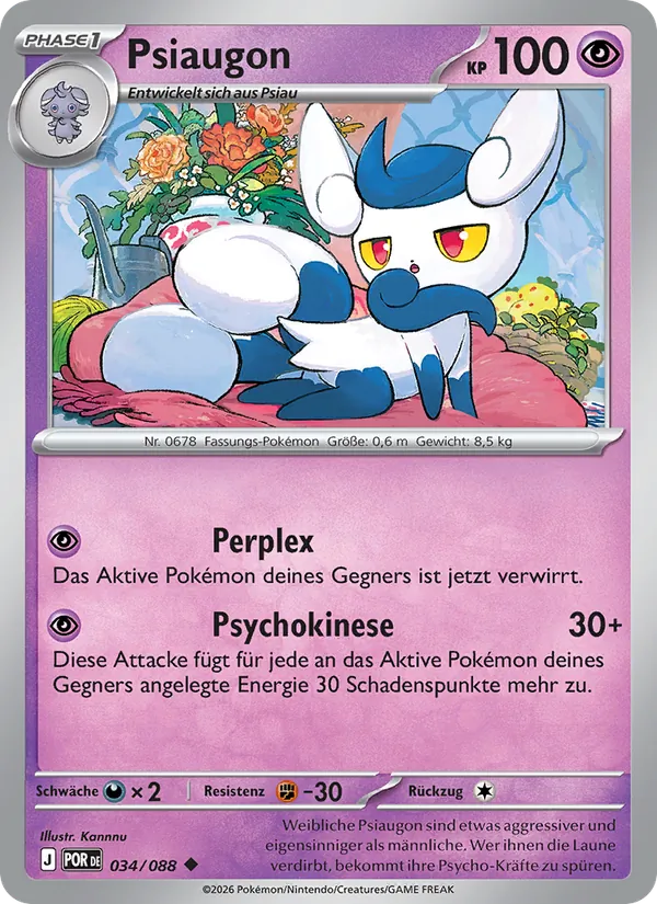 Psiaugon, Optimale Ordnung 034