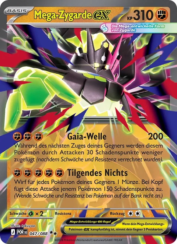 Mega-Zygarde-ex, Optimale Ordnung 047