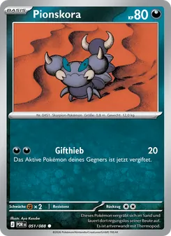 Pionskora, Optimale Ordnung 051