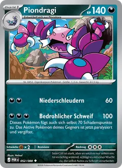 Piondragi, Optimale Ordnung 052