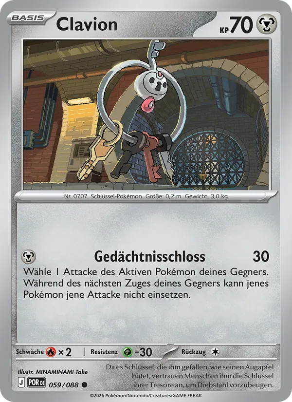 Clavion, Optimale Ordnung 059