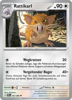 Rattikarl, Optimale Ordnung 061