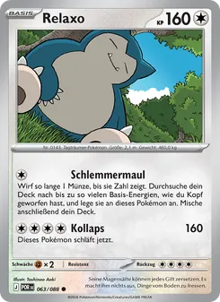 Relaxo, Optimale Ordnung 063