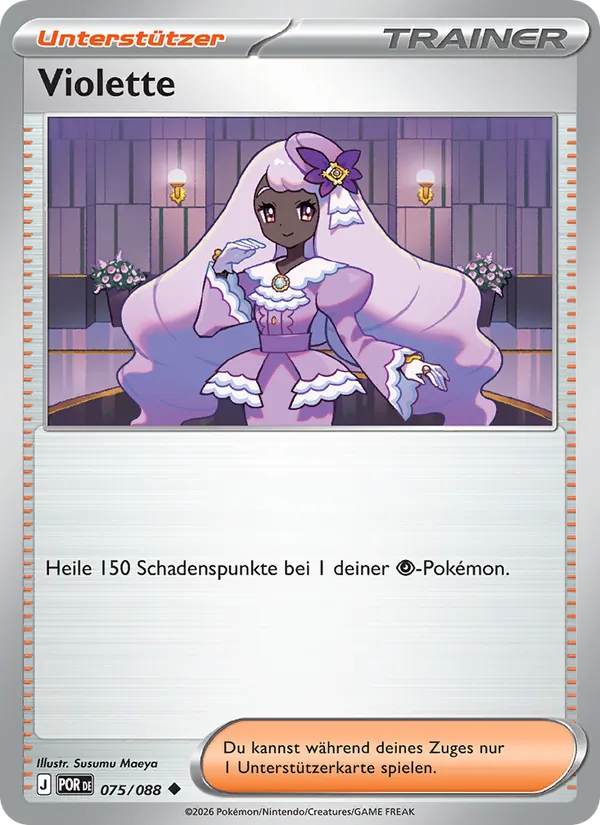 Violette, Optimale Ordnung 075