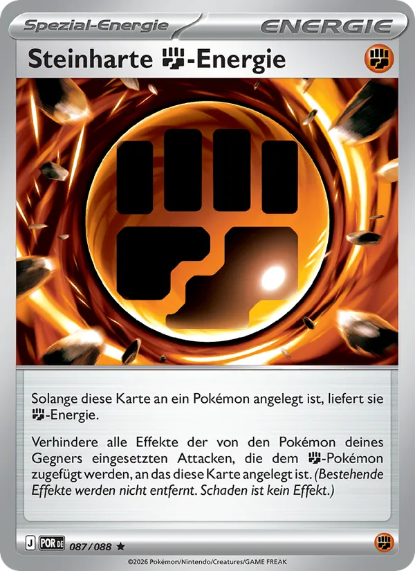 Steinharte Fighting-Energie, Optimale Ordnung 087