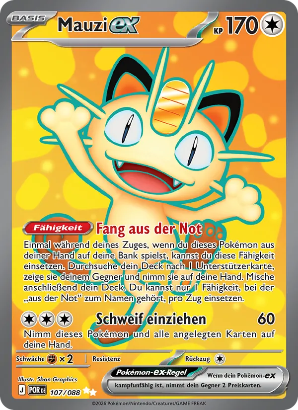 Mauzi-ex, Optimale Ordnung 107