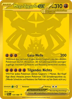 Mega-Zygarde-ex, Optimale Ordnung 124