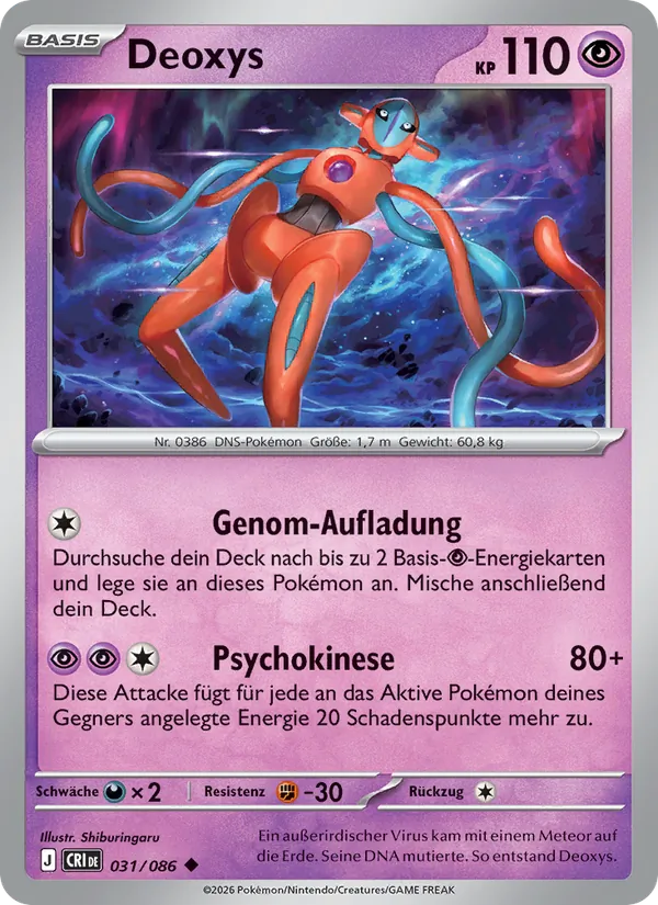 Deoxys, Wachsendes Chaos 031