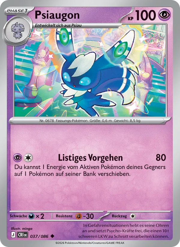Psiaugon, Wachsendes Chaos 037