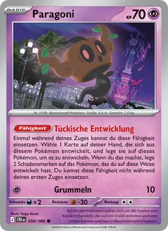Paragoni, Wachsendes Chaos 038