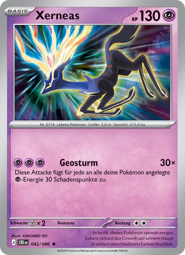 Xerneas, Wachsendes Chaos 042