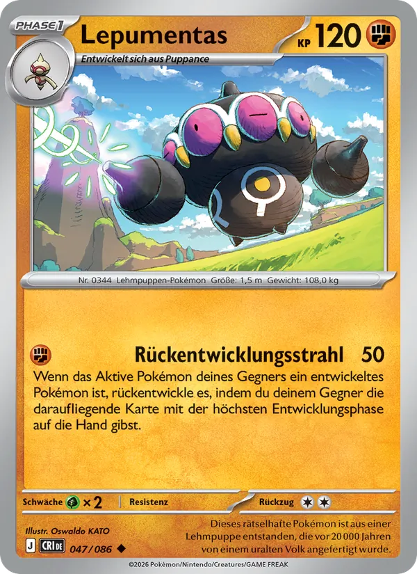 Lepumentas, Wachsendes Chaos 047