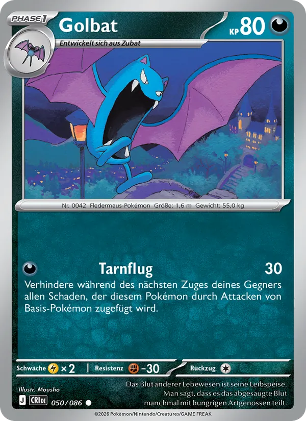 Golbat, Wachsendes Chaos 050
