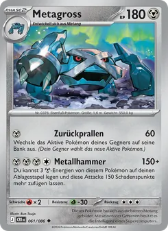 Metagross, Wachsendes Chaos 061