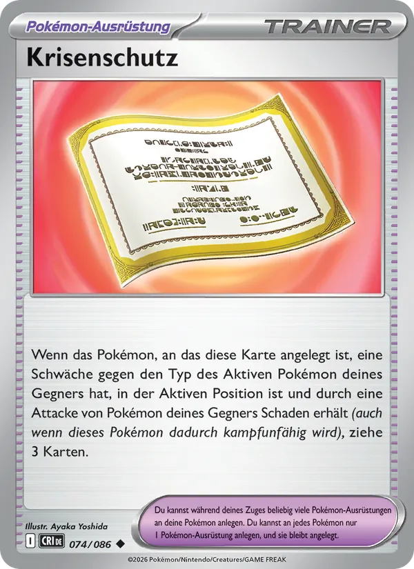Krisenschutz, Wachsendes Chaos 074
