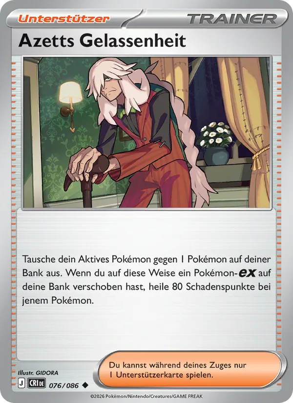 Azetts Gelassenheit, Wachsendes Chaos 076
