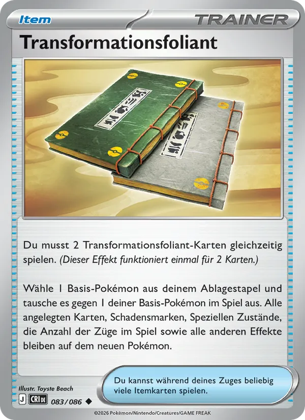 Transformationsfoliant, Wachsendes Chaos 083