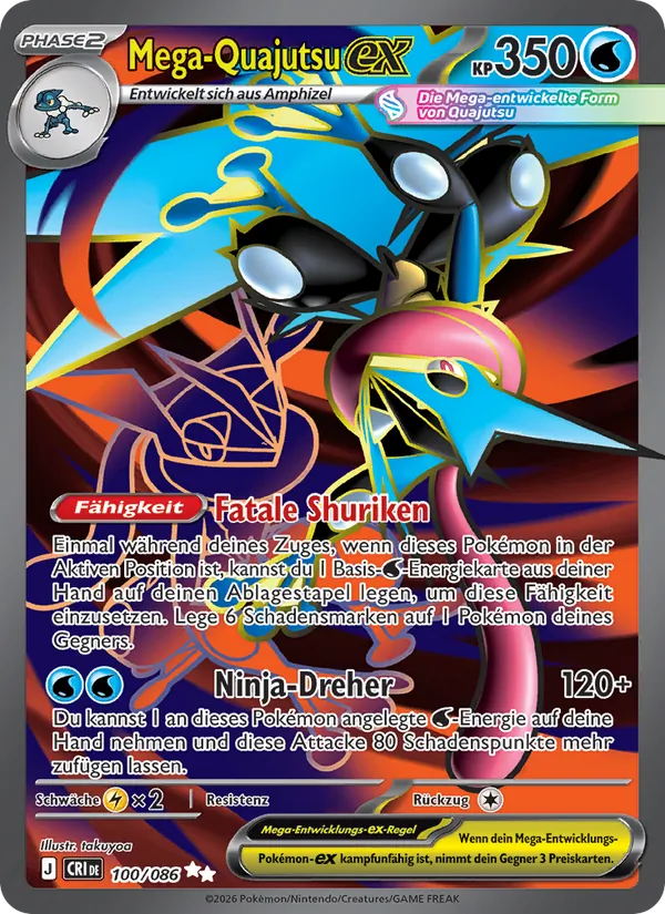 Mega-Quajutsu-ex, Wachsendes Chaos 100