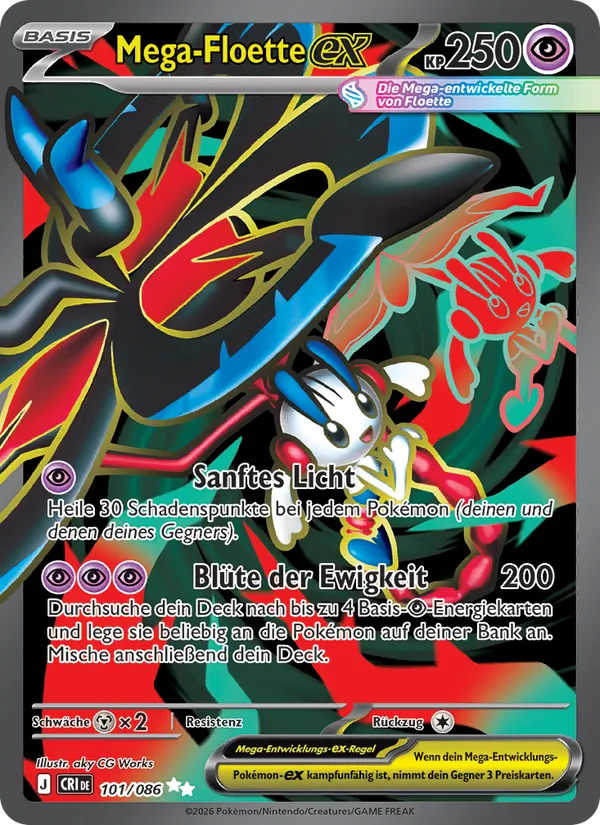 Mega-Floette-ex, Wachsendes Chaos 101