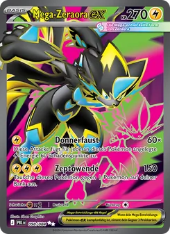 Mega-Zeraora-ex, Dunkelnacht 098