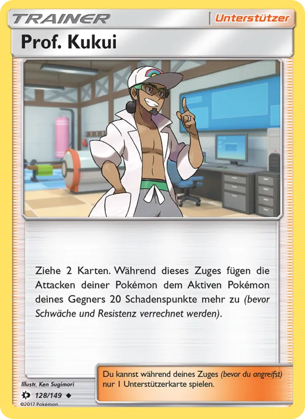 Prof. Kukui, Sonne & Mond 128