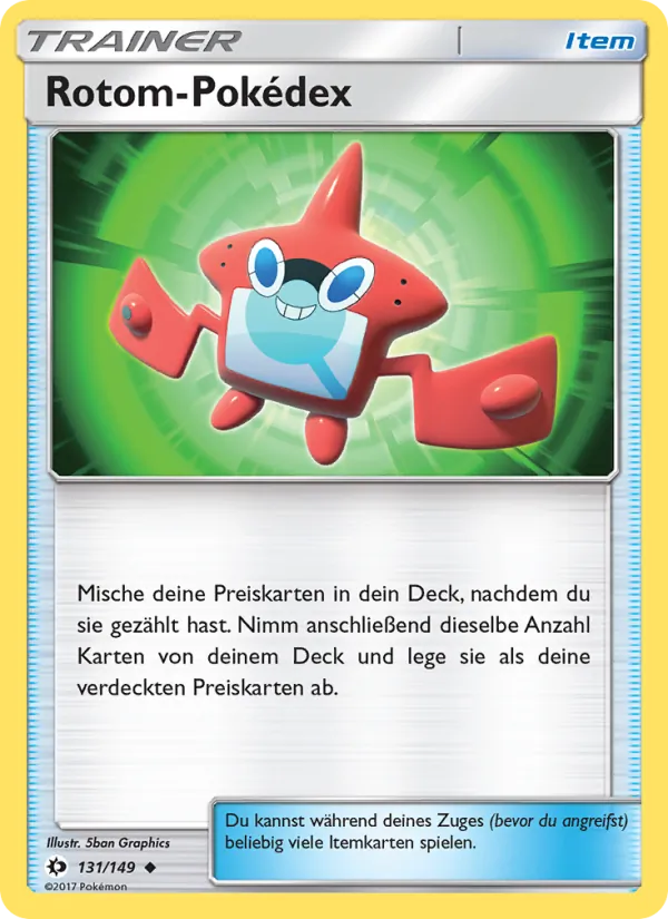 Rotom-Pokédex, Sonne & Mond 131
