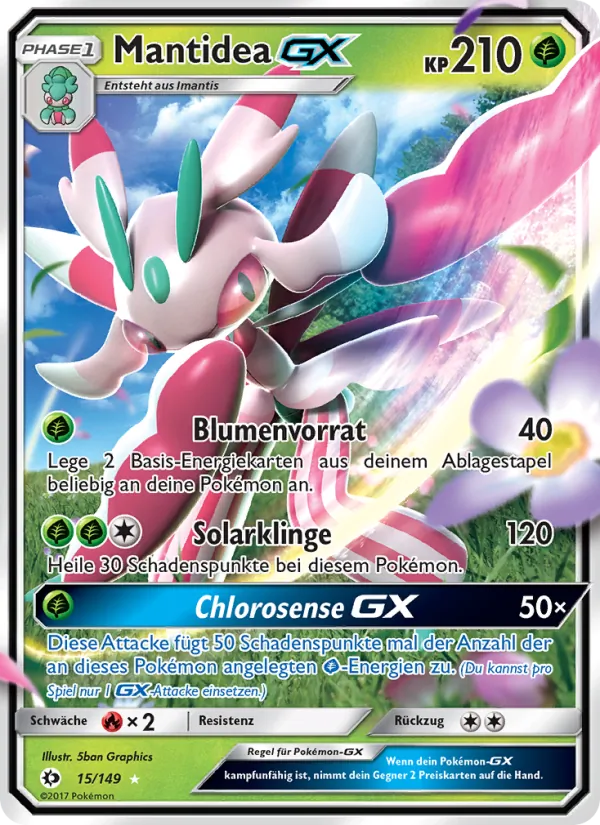 Mantidea GX, Sonne & Mond 15