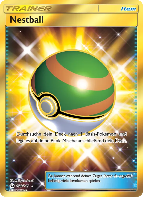 Nestball, Sonne & Mond 158