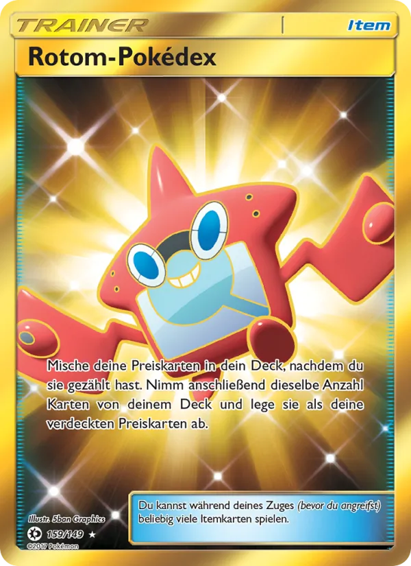 Rotom-Pokédex, Sonne & Mond 159