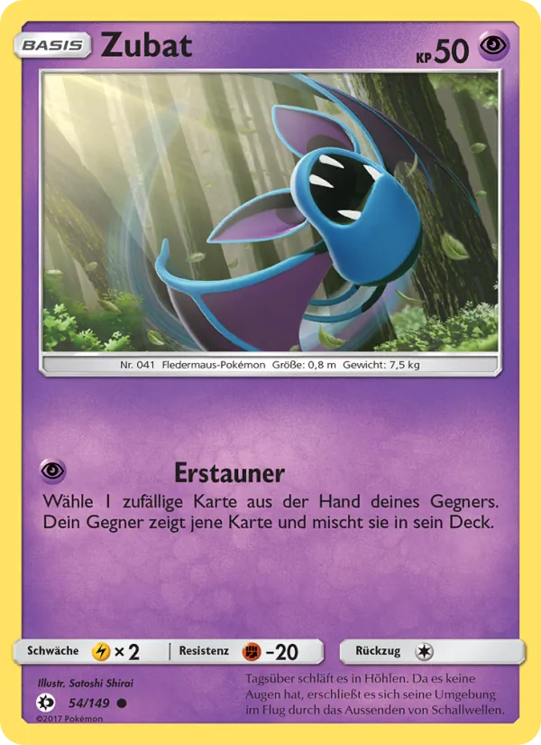 Zubat, Sonne & Mond 54