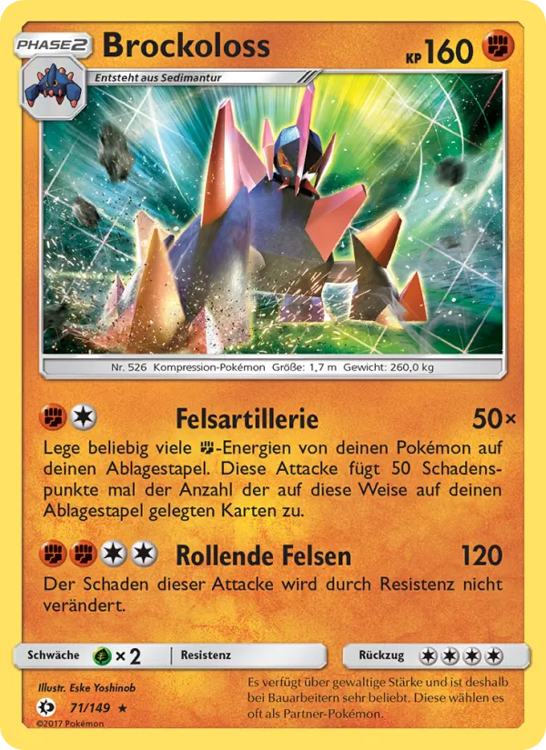 Brockoloss, Sonne & Mond 71