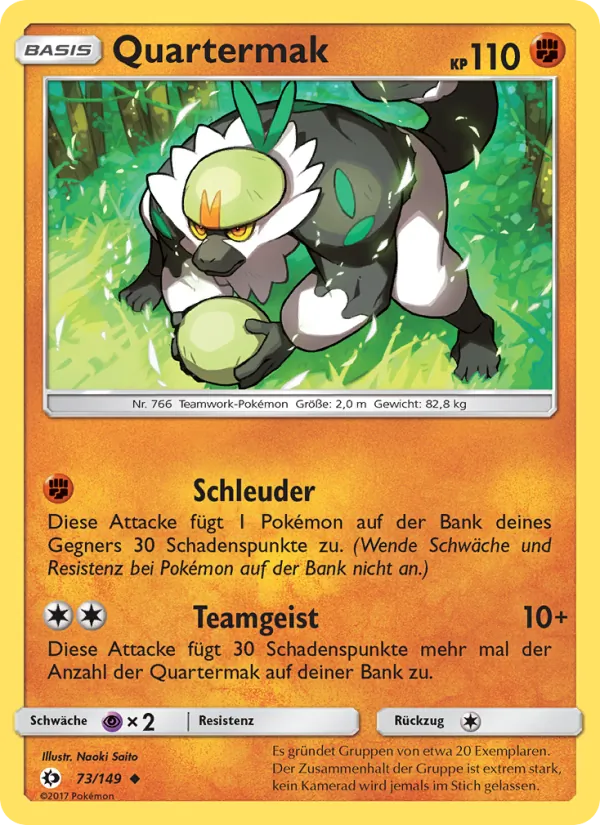 Quartermak, Sonne & Mond 73