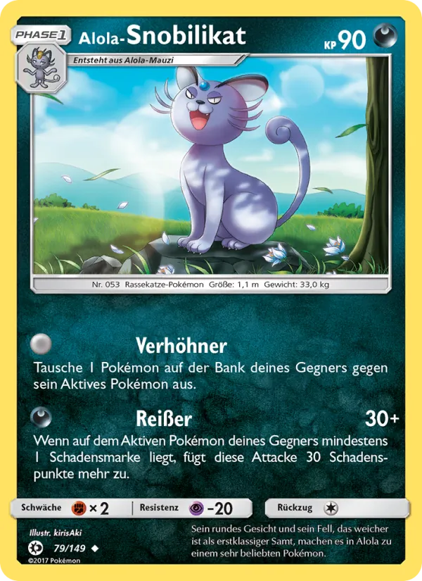 Alola-Snobilikat, Sonne & Mond 79