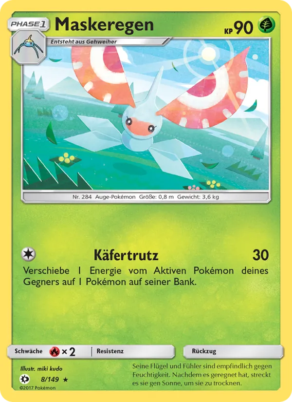 Maskeregen, Sonne & Mond 8
