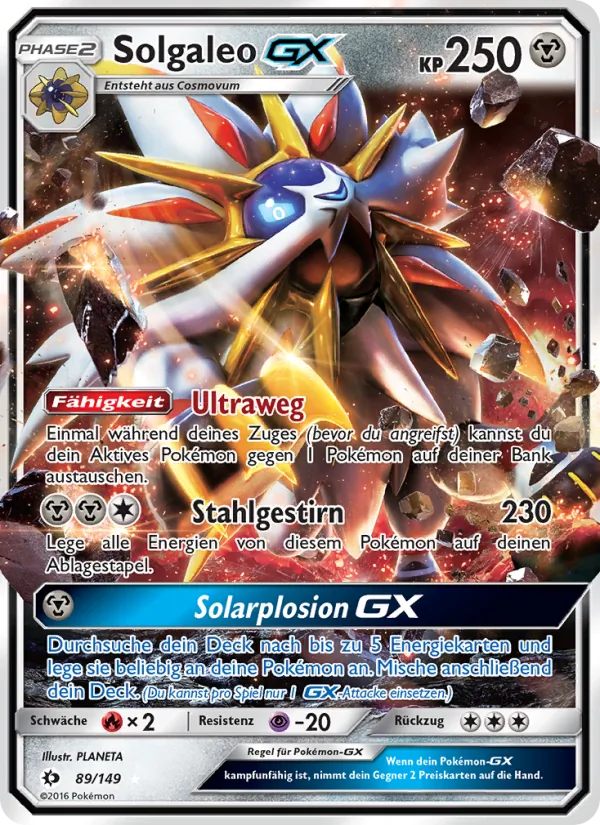 Solgaleo GX, Sonne & Mond 89