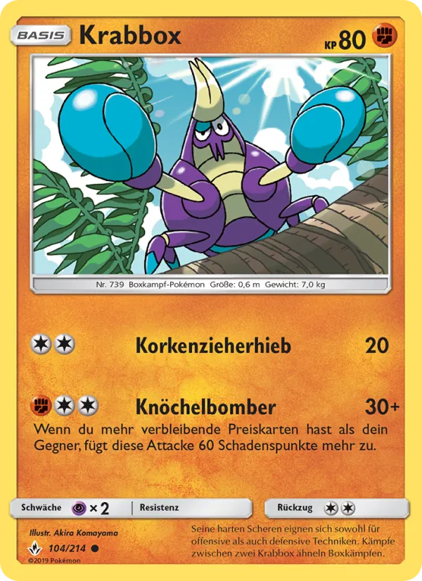 Krabbox, Kräfte im Einklang 104