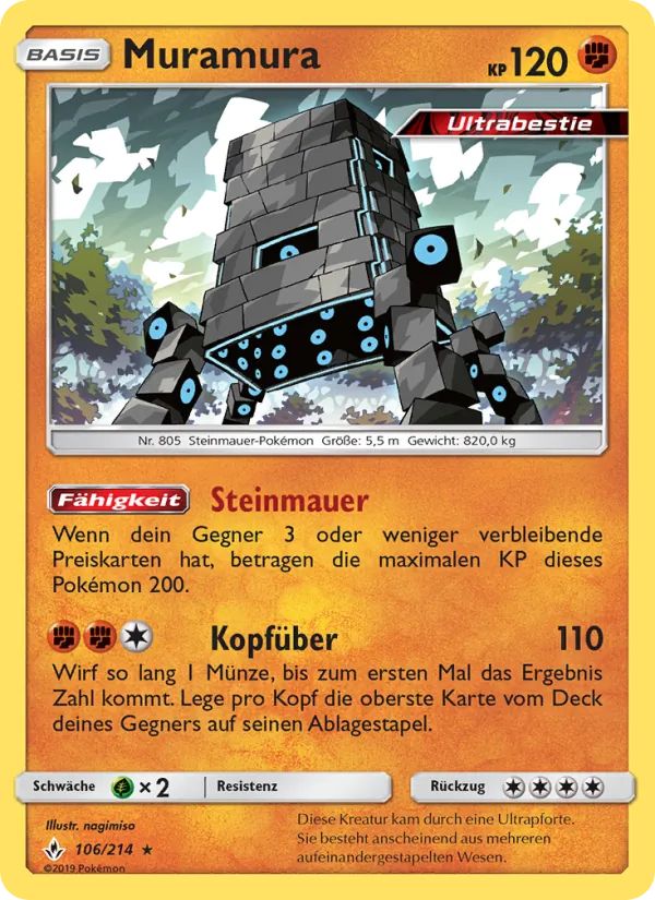 Muramura, Kräfte im Einklang 106