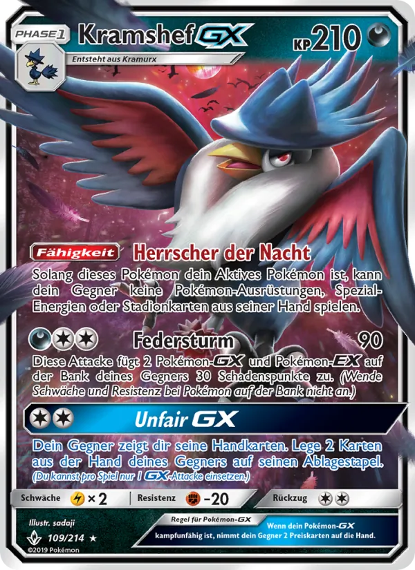 Kramshef GX, Kräfte im Einklang 109