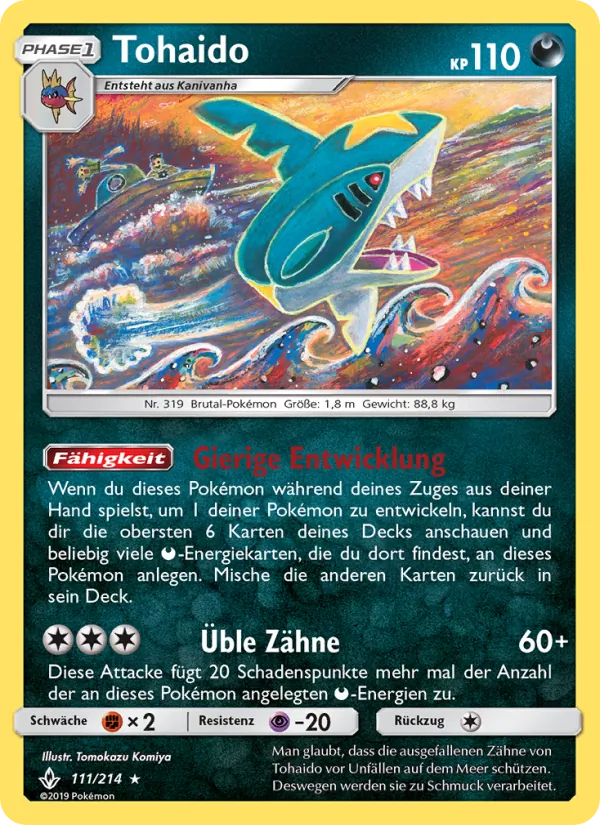 Tohaido, Kräfte im Einklang 111