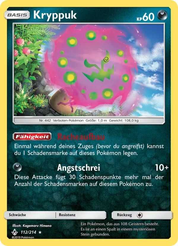 Kryppuk, Kräfte im Einklang 112
