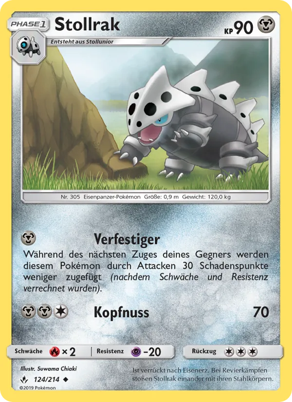 Stollrak, Kräfte im Einklang 124