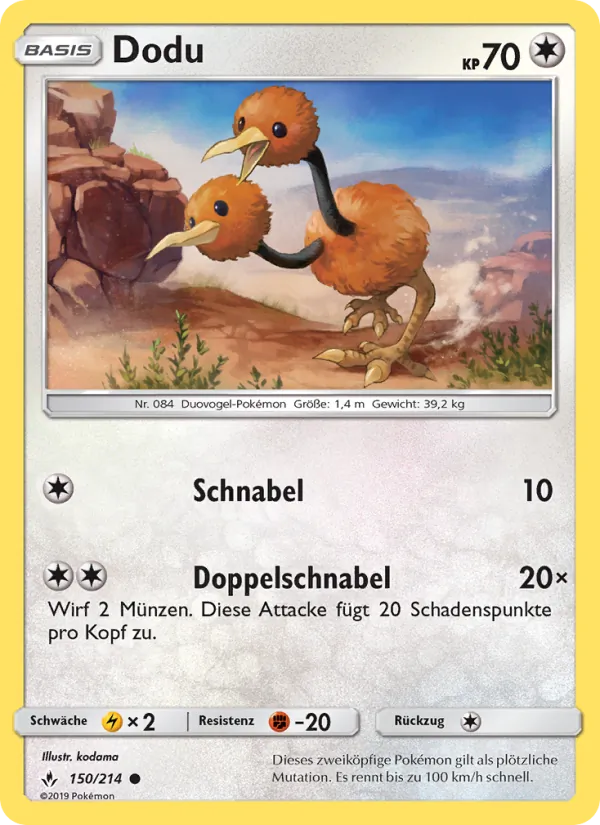 Dodu, Kräfte im Einklang 150
